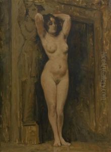 Odalisque by Emile Baes