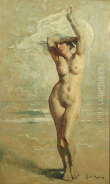 Baigneuse Au Bord De La Mer - view 1