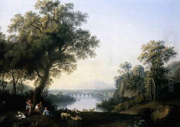 Landscape with River 1778 - view 1
