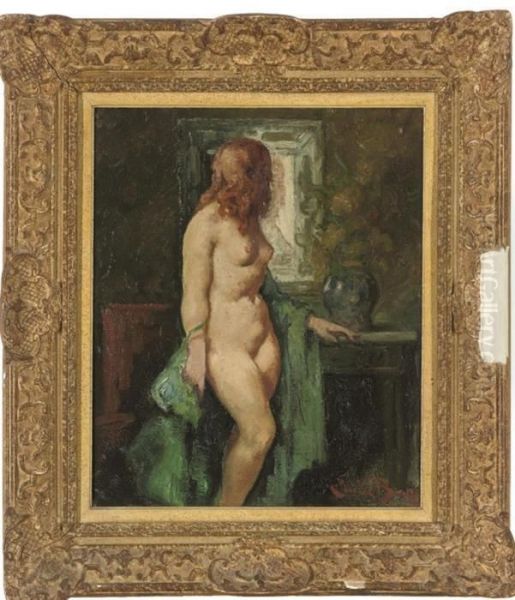 A Glance In The Mirror by Emile Baes