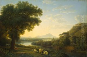 Italian Landscape by Jacob Philipp Hackert