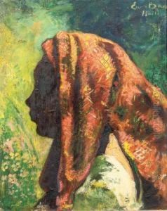 Fillette D'haa¯ti - Girl From Haa¯ti by Emile Baes