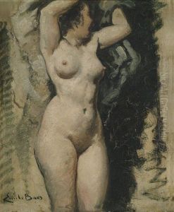 Nu Feminin by Emile Baes