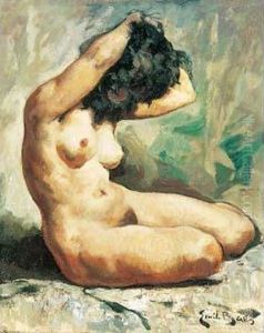 " Nu A Sa Toilette ". " Nu A Sa Toilette ".