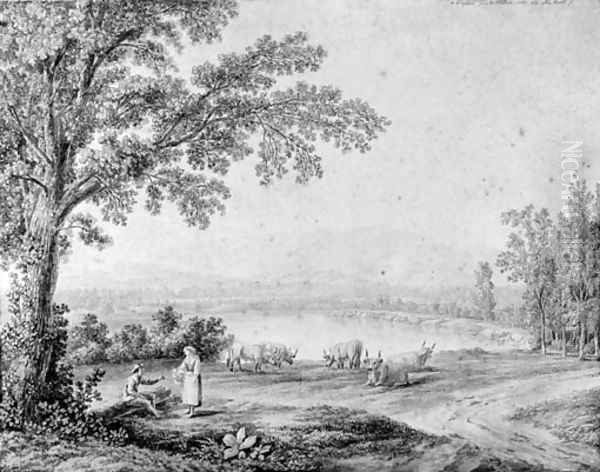 A view of the lake at Persano - view 1