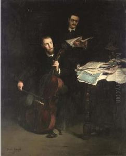 The Cellist - view 1