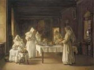 Dejeuner A L'hospice De Beaune