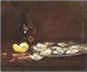 Still-life With Oysters by Joseph Bail