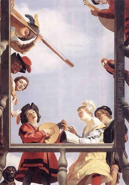 Musical Group on a Balcony 1622 - view 1