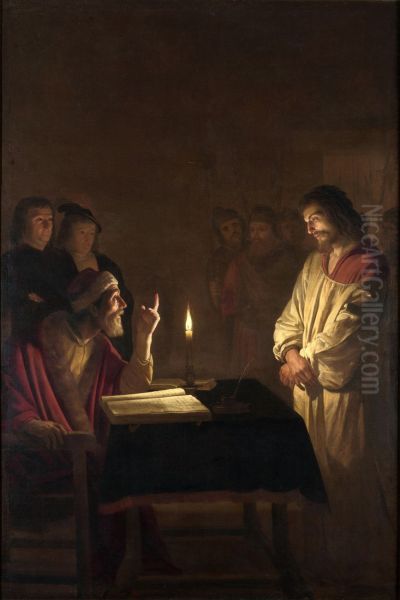 Christ before the High Priest c. 1617 by Gerrit Van Honthorst