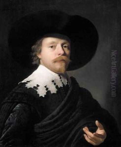 Portrait of a Gentleman 1631 by Gerrit Van Honthorst
