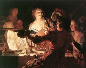 The Prodigal Son 1623 by Gerrit Van Honthorst