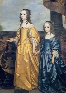 Frederick Henry, Prince of Orange, with His Wife and Daughters [detail #1]