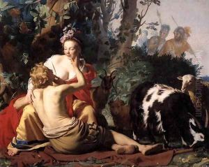 Granida and Daifilo by Gerrit Van Honthorst