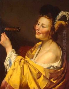 Lute Player by Gerrit Van Honthorst