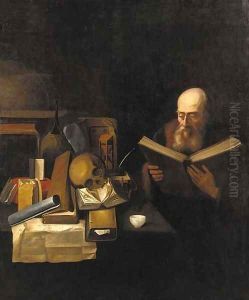 A philosopher in his study