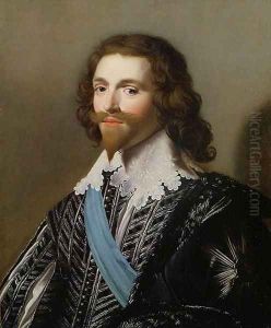 Portrait of George Villiers 1st Duke of Buckingham by Gerrit Van Honthorst