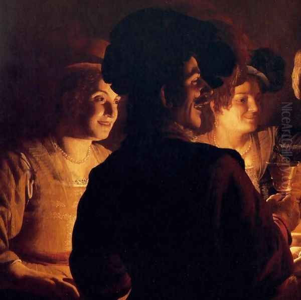 Supper Party (detail) - view 1