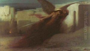 'And there was a great cry in Egypt' by Arthur Hacker