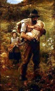 A Heavy Burden by Arthur Hacker