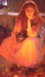 Fire Fancies by Arthur Hacker