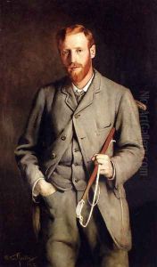 Portrait Of The Artist's Brother by Arthur Hacker
