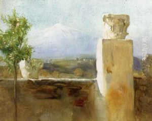 Mount Etna From Taormina by Arthur Hacker