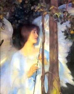 The Cloister Of The Bell by Arthur Hacker
