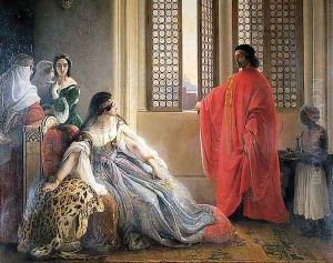 Caterina Cornaro Deposed from the Throne of Cyprus by Francesco Paolo Hayez