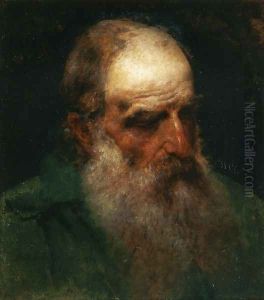 Studio dal Vero di testa di Vecchio by Francesco Paolo Hayez