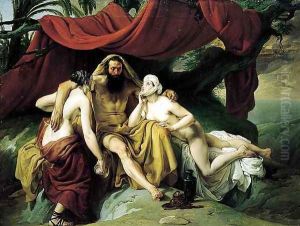 Lot and His Daughters by Francesco Paolo Hayez