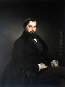 Portrait of Gian Giacomo Poldi Pezzoli by Francesco Paolo Hayez