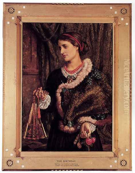 The Birthday: A Portrait Of The Artist's Wife, Edith - view 1