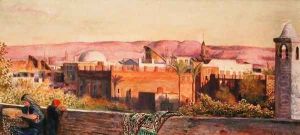 Cairo Sunset on the Gebel Mokattum