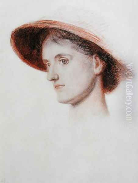 Study of the Artists Wife Edith - view 1