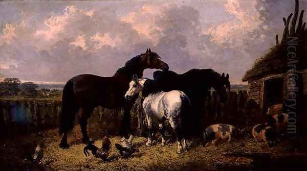 Horses and Pigs, 1864 - view 1