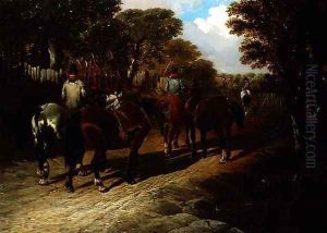Returning Home by John Frederick Herring Snr