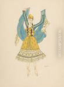 Danseuse by Leon Samoilovitch Bakst