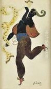 Danseur Noir by Leon Samoilovitch Bakst