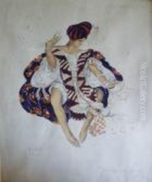 Costume De Danseur Juif Pour Le Ballet De Cleopatre - view 1