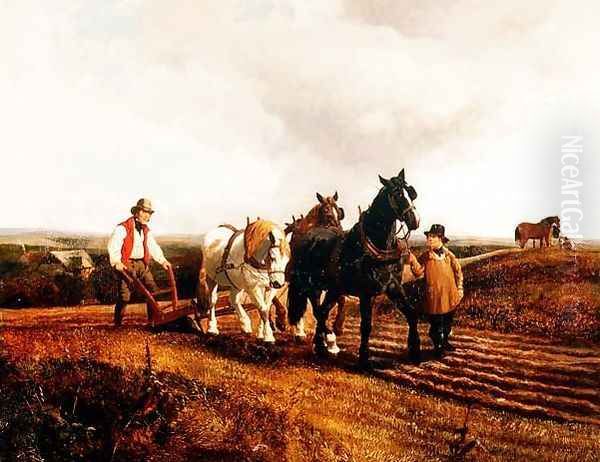 Ploughing, 1862 - view 1