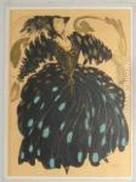 Resplendent In A Black Dress With Turquoise - view 1