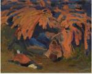 Set Design For Act Ii Of La Pisanelle