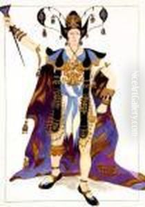 Portrait Presume De Ninjinsky En Costume De Scene