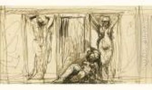 Projet De Decor by Leon Samoilovitch Bakst