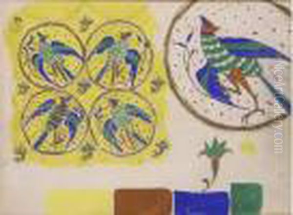 Design For A "bluebird" Screen - view 1