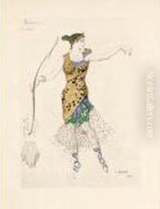 Costume Design For Anna Pavlova 'pas De Diane'