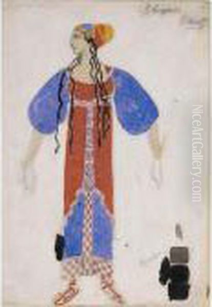 Costume Design For The Shepherdesses In - view 1