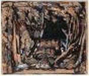 Stage Design For Les Sylphides by Leon Samoilovitch Bakst