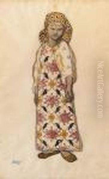 Costume Design For Moskva - Young Woman - view 1